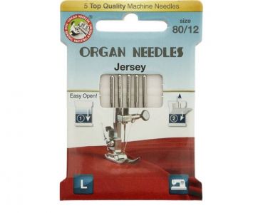 Maschinennadeln Organ Stärke 80 Jersey